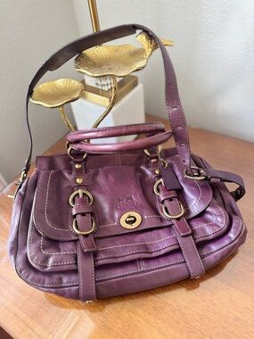 RARE Authentic Coach Legacy Garcia Leather Satchel Style #12704